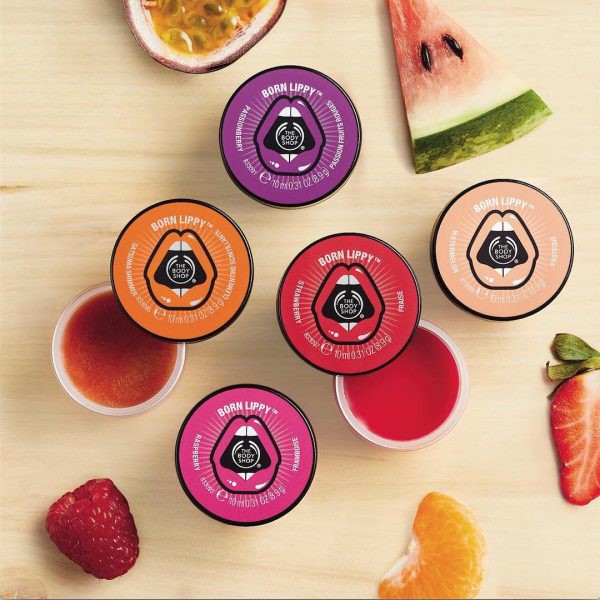 Son dưỡng môi The Body Shop Born Lippy Lip Balm