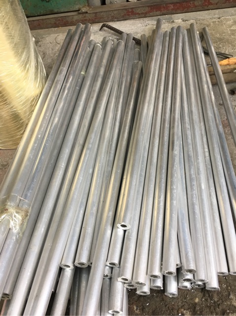 Ống nhôm 6061 D25mm lỗ 15mm dài 1m