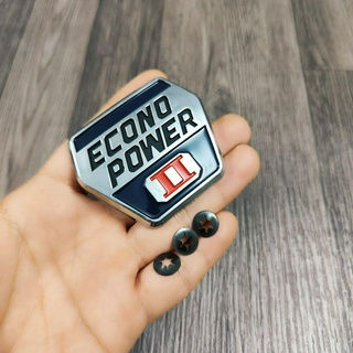 Tem ốp yếm, tem logo econo power trang trí cho dòng xe dream cao cấp siêu đẹp