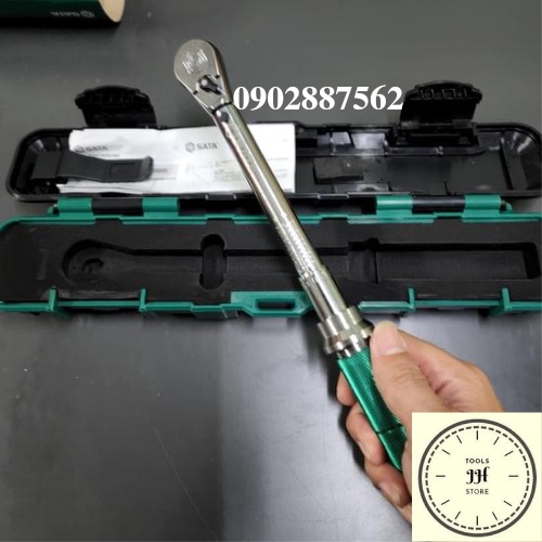 Cần siết chỉnh lực cơ 3/8 5-25 N.m Sata 96212 (cần nổ chỉnh lực)