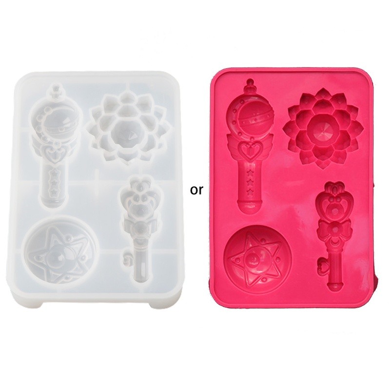 Sa Khuôn Silicon Làm Que Nhựa Resin Thủ Công DIY