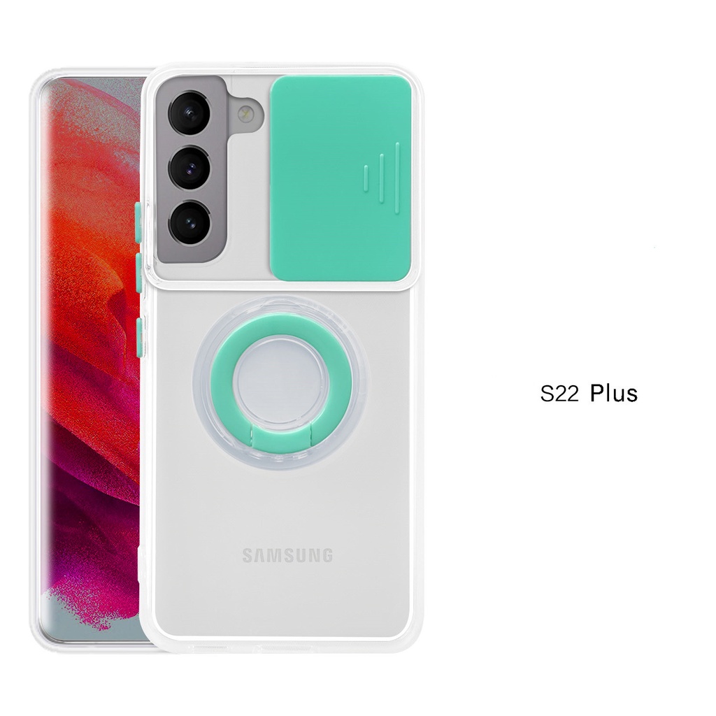 Ốp Điện Thoại TPU Trong Suốt Chống Sốc Nhiều Màu Cho Samsung A73 M51 S22/PLUS/ULTRA A13 A33 A53 M52 A03 S/CORE/4G/5G Z FLIP 3/Z FOLD3