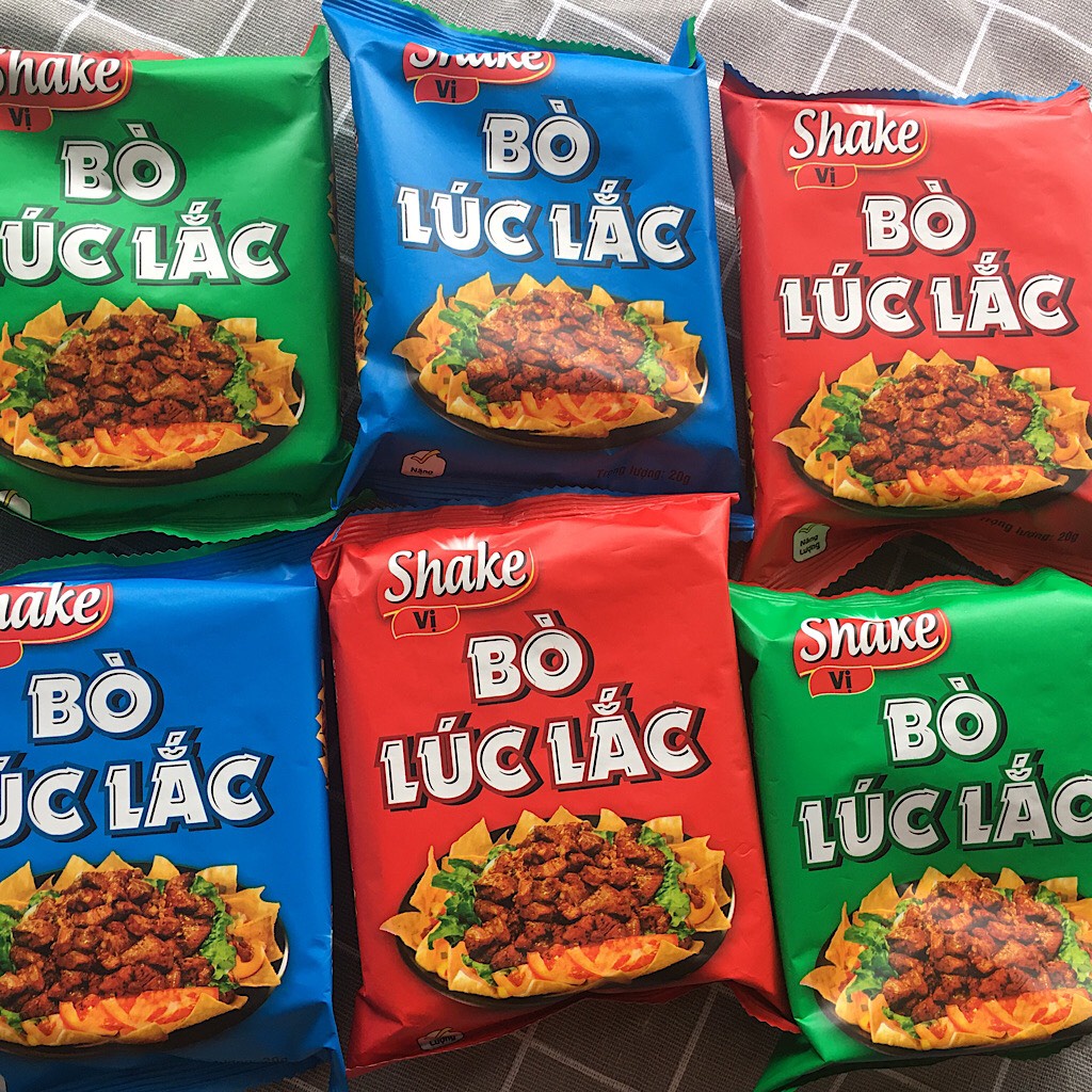 Snack vị Bò Lúc Lắc