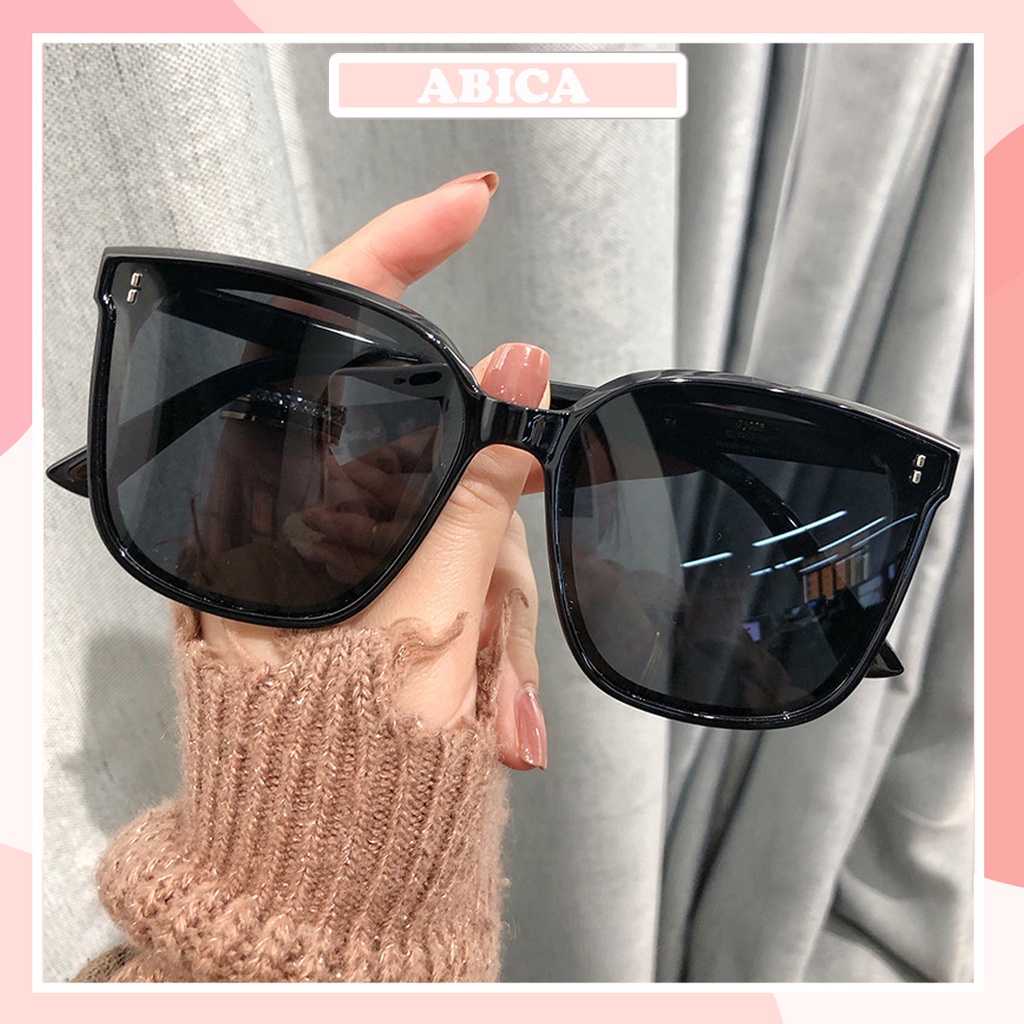 Mắt kính râm mát nam nữ bóng UV400 tròng kính phủ Polarized chống chói cực tốt hợp đi biển chụp kỷ yếu đẹp rẻ ABICA 239