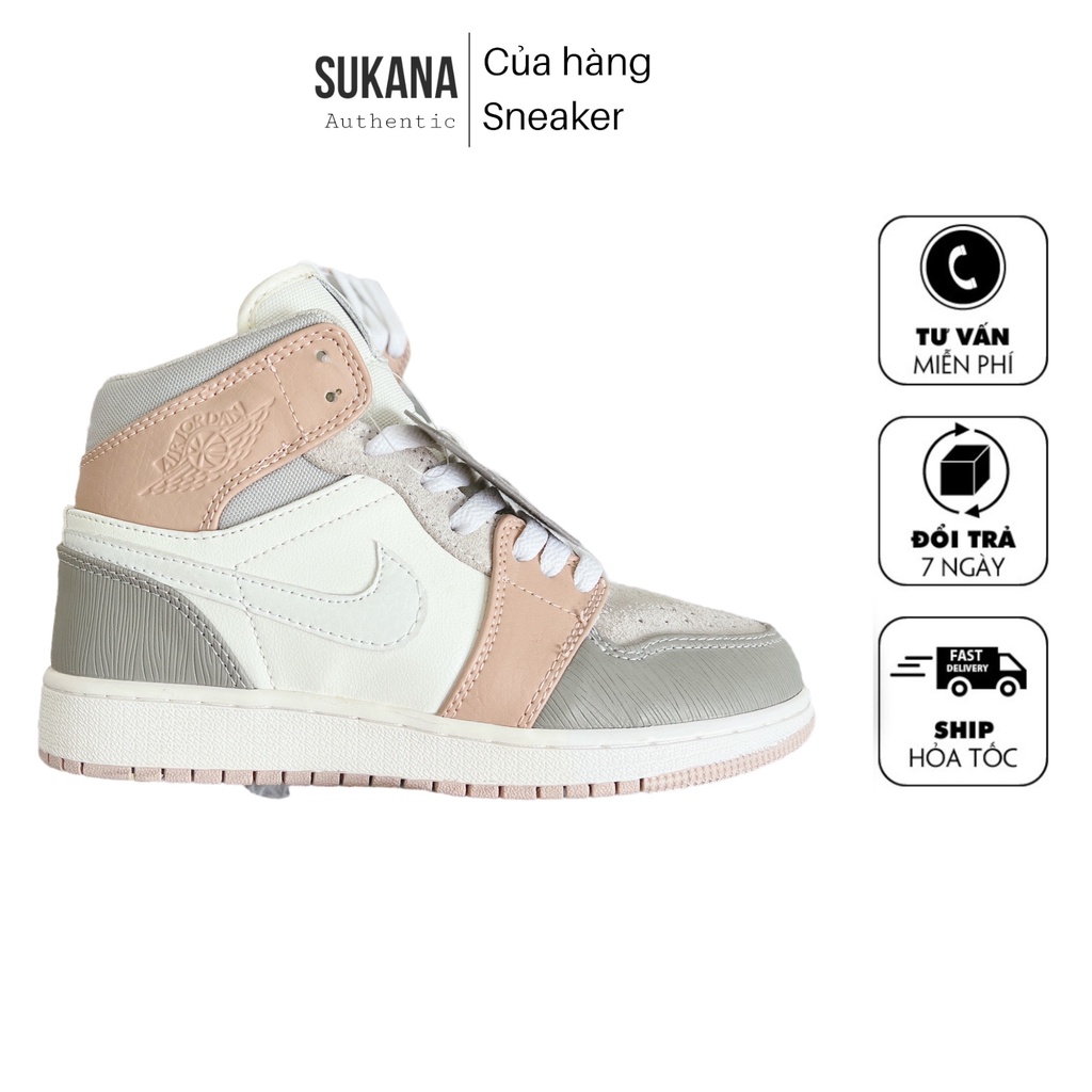 Giày Jordan Cổ Cao, Giày JD1 Milan High Hàng Cao Cấp Full Box Bill