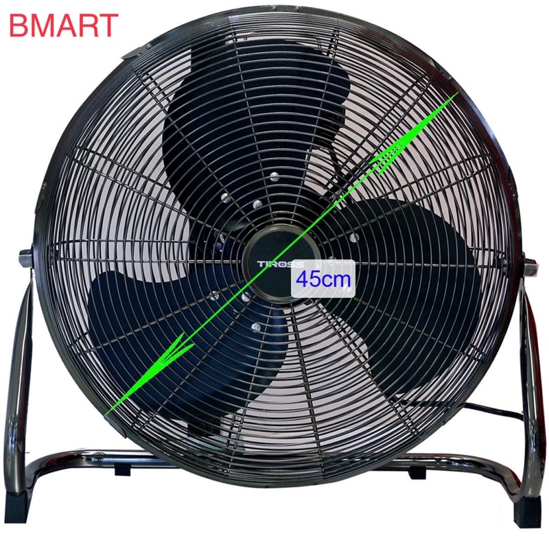 Quạt sàn Tiross, Quạt chân quỳ TS954 | TS957 sải cánh 40cm và 45cm