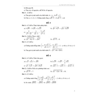 Sách - 100 Đề Kiểm Tra Toán Lớp 9