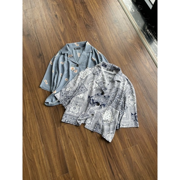 ✅Freeship✅ Áo cổ bẻ dáng tới lưng quần. Hình thật shop chụp cận vải