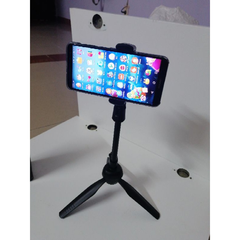 chân tripod kẹp điện livestream để bàn siêu chắc