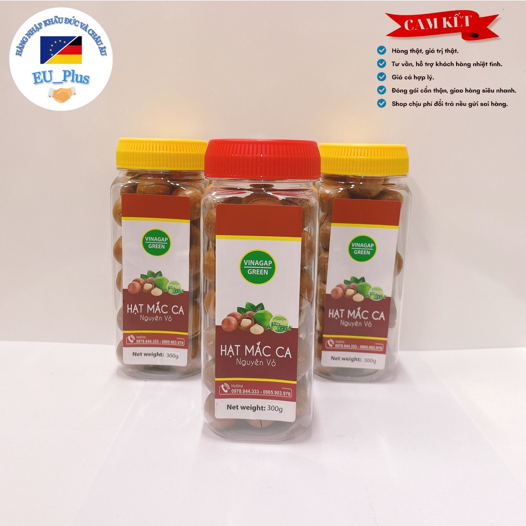 Hạt Macca nguyên vỏ 500g - ÚC