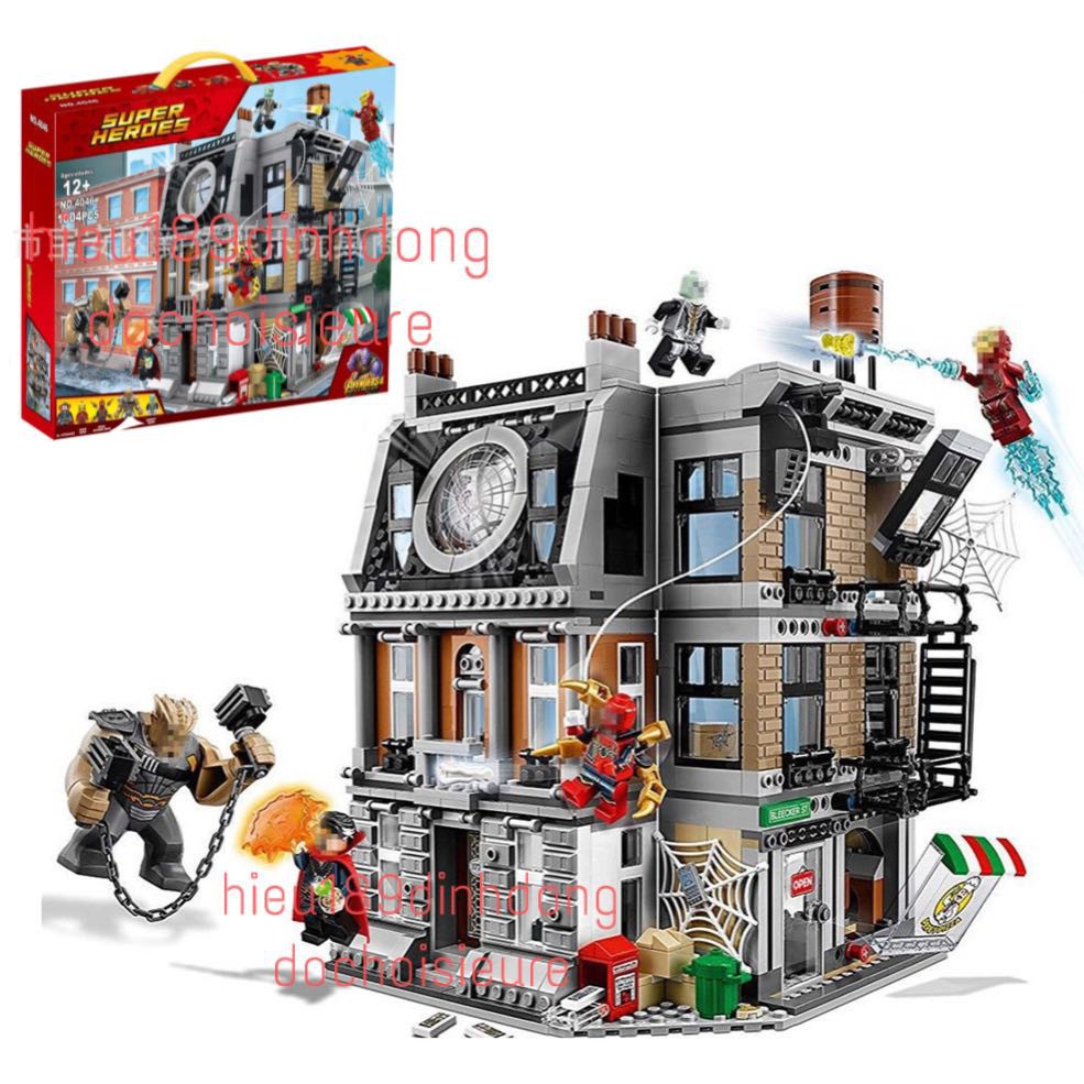 Lắp ráp Xếp Hình Đại Chiến Sanctum Sanctorum Trụ Sở Doctor Strange 4046