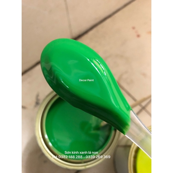 Sơn kính màu chống trầy xước Decor Paint siêu bám dính