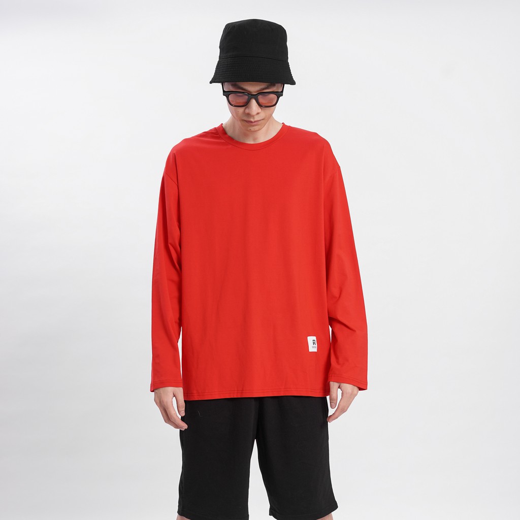 Áo thun DÀI TAY Unisex Basic Tee phông trơn nam nữ lỡ oversize form rộng sweater (ảnh thật/ video có sẵn) | WebRaoVat - webraovat.net.vn