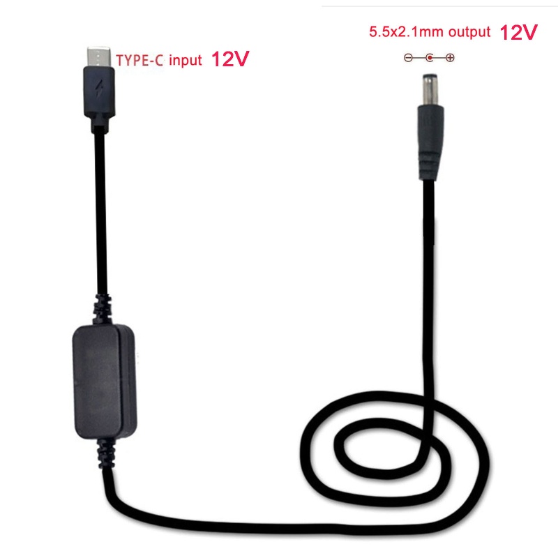 Bộ Chuyển Đổi Loại C / USB-C PD Sang 12V 3.5 / 4.0 / 4.8 / 5.5 / 6.0 / 6.3mm Cho Máy Quay CCTV