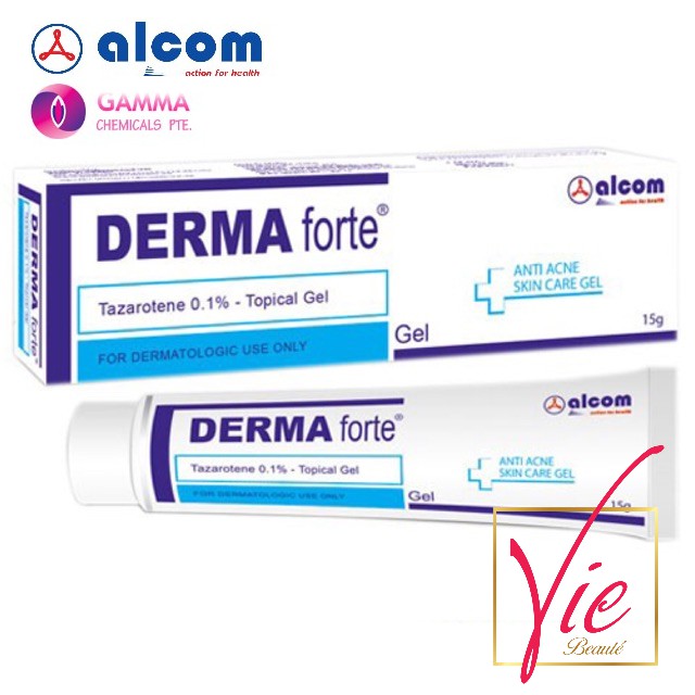 Derma Forte giảm mụn - Gel giảm mụn, giảm thâm Derma Forte