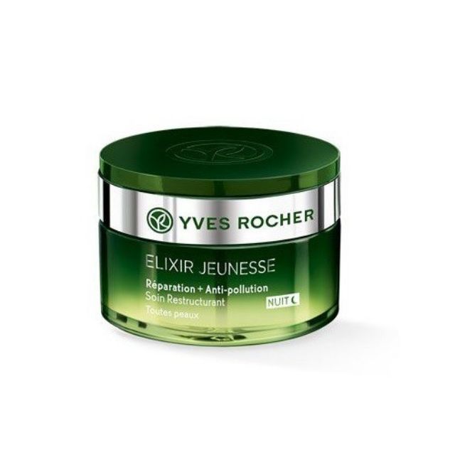 Kem đêm giảm nhăn Elixir Jeunesse Yves Rocher Pháp