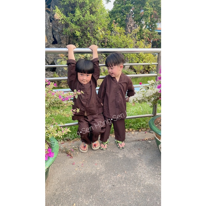 ĐỒ ĐI CHÙA CHO BÉ TRAI BÉ GÁI # SET PHẬT TỬ ĐÁNG YÊU TRẺ EM # mẫu la hán