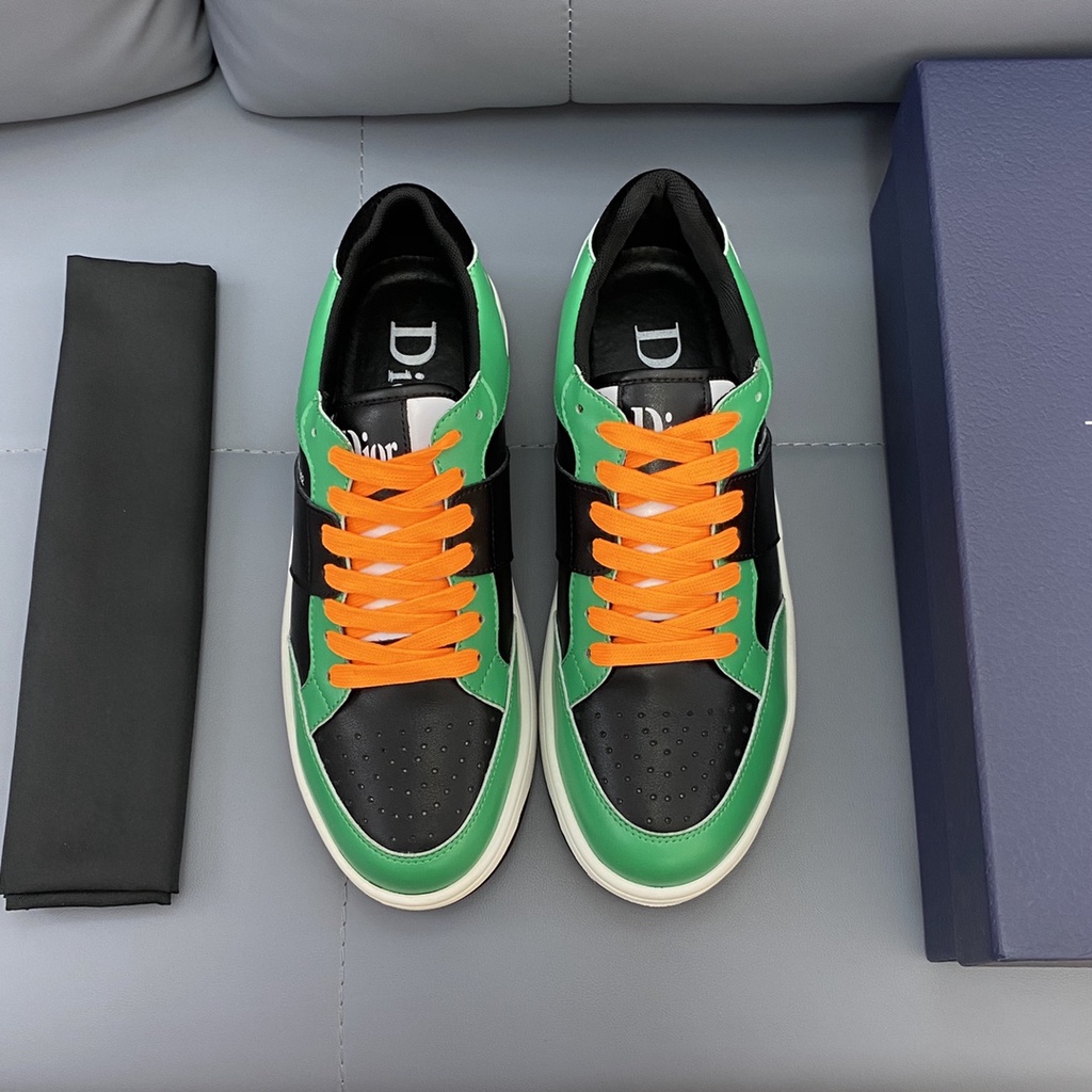 Giày sneakers nam cao cấp da thật DIOR CD thiết kế trẻ trung, hiện đại và năng động mang phong cách thể thao