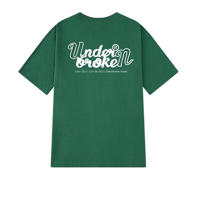 Áo thun IELGY tay ngắn in chữ thời trang năng động cho nữ