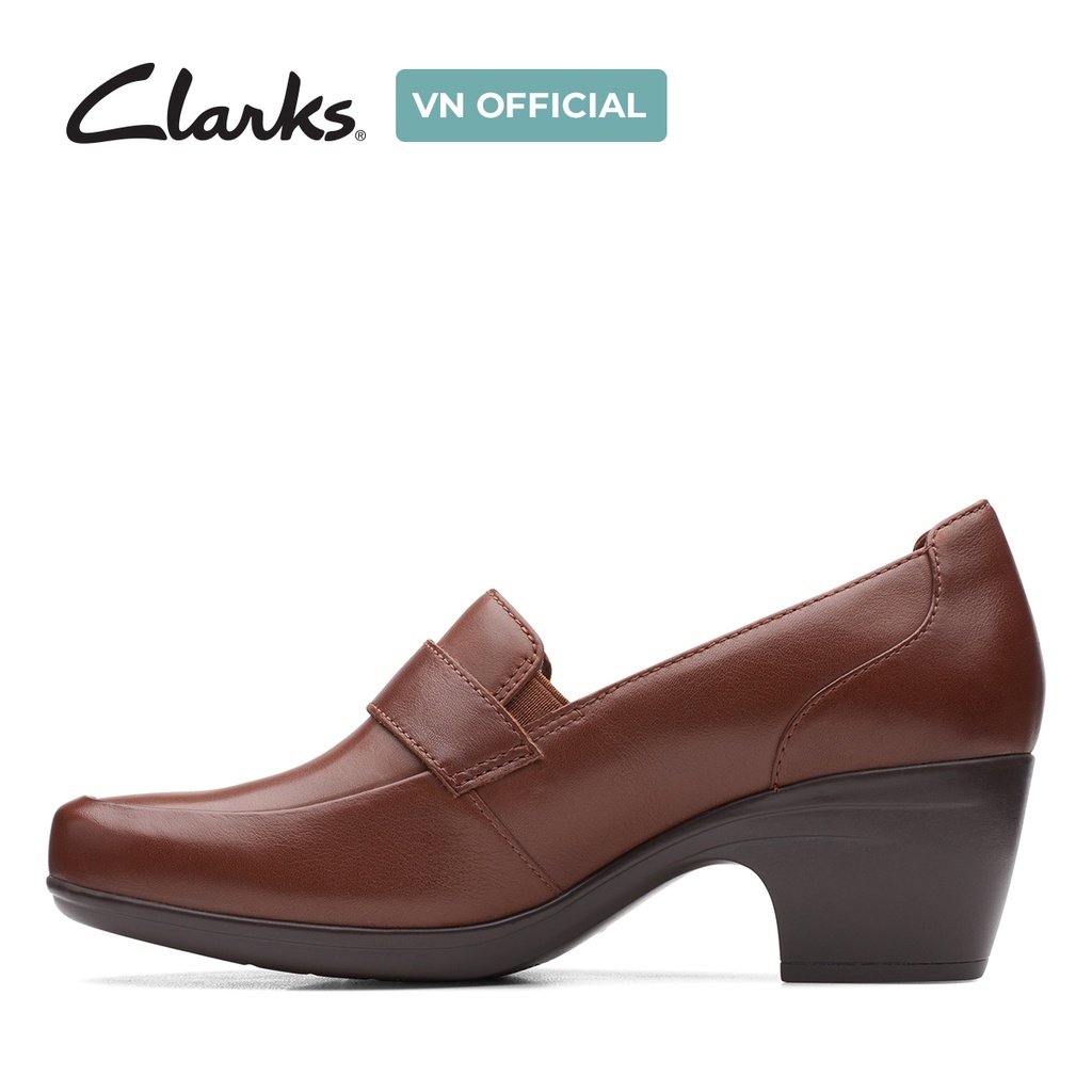 Giày cao gót nữ CLARKS Emily Andria màu nâu