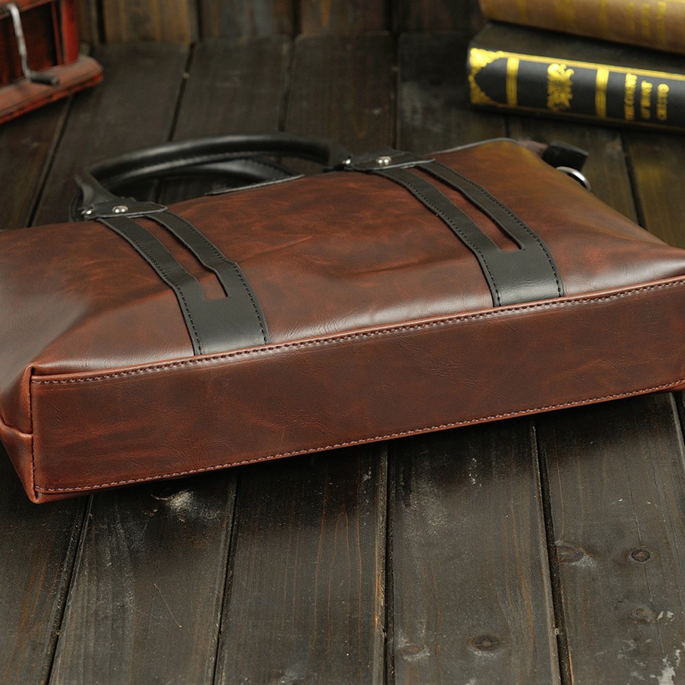 Túi xách nam thời trang cao cấp, Cặp xách đeo vai da nam -Miumin01 | BigBuy360 - bigbuy360.vn