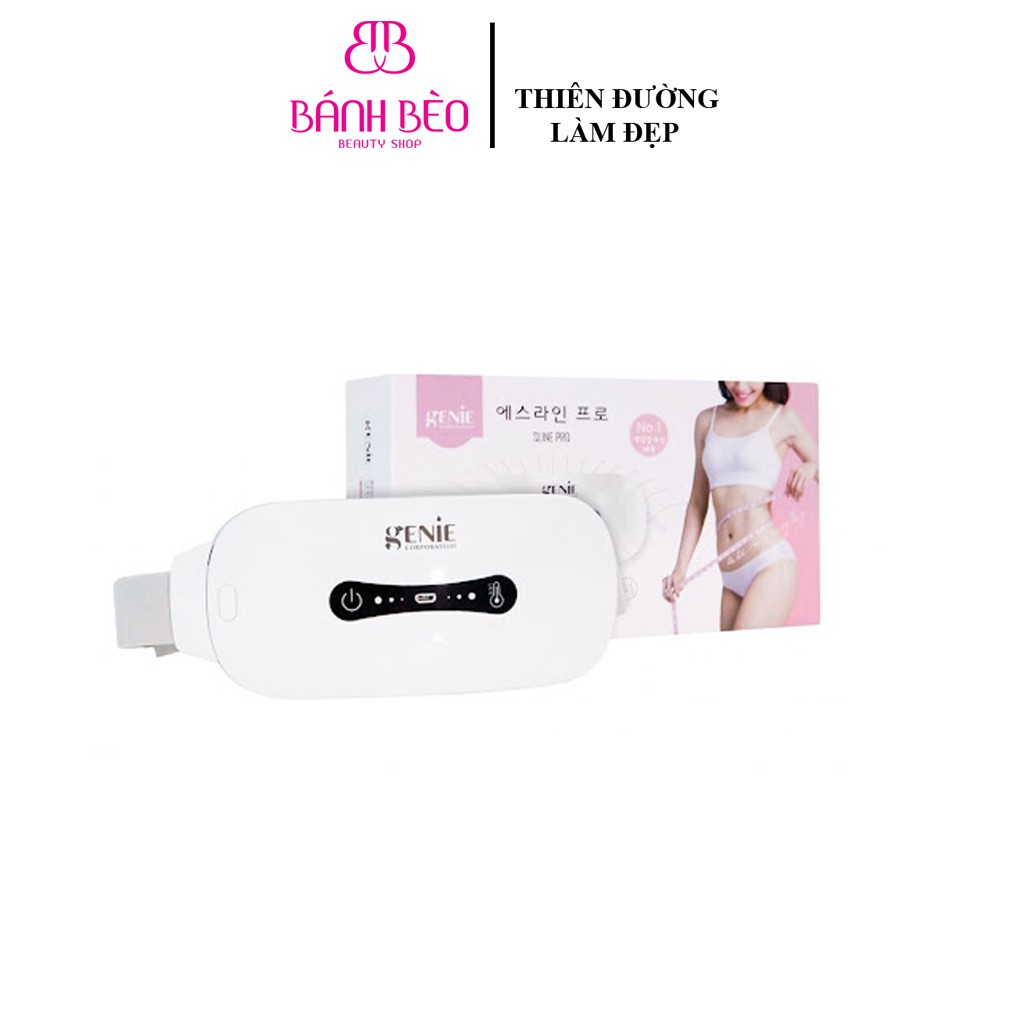 Đai Massage Tan Mỡ Bụng Genie Sline Pro Cao Cấp Hàn Quốc giảm mỡ nhanh chóng