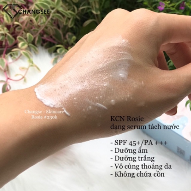 [SP BÁN CHẠY] Kem Chống Nắng Rosie First Essence Whitening Serum Sunscreen