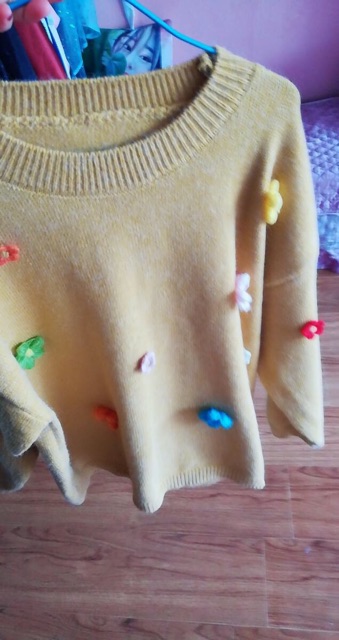 Áo len điệu -kèm ảnh thật Mã 445