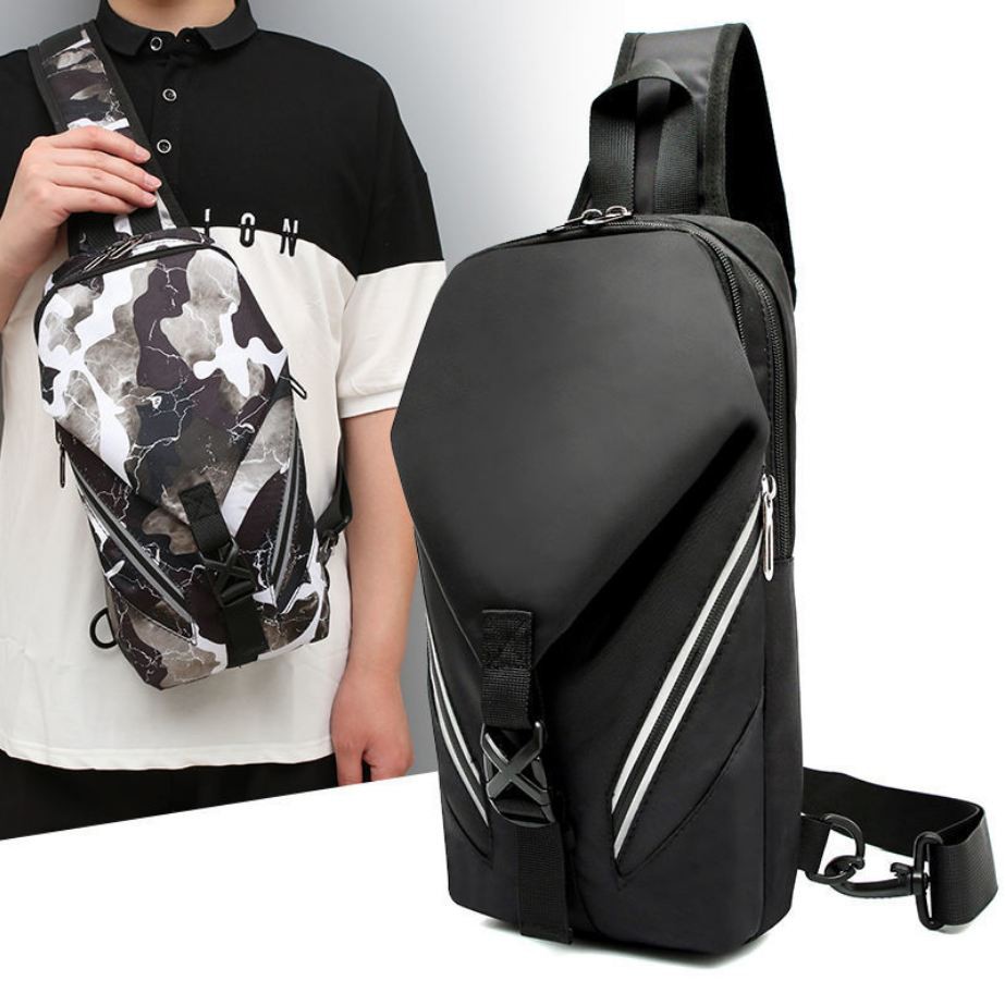 Túi Đeo Chéo Nam Vải Canvas Camo Phong Cách, Balo Một Quai Thiết Kế Mới Nhiều Ngăn Tiện Dụng TC88 | BigBuy360 - bigbuy360.vn