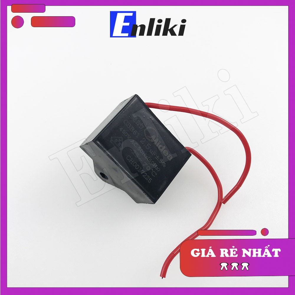 Tụ Quạt CBB 450VAC 2.5uF
