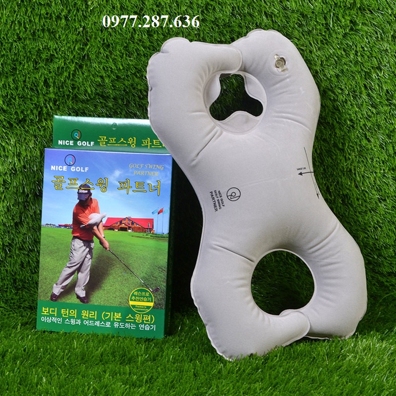 Dụng cụ hỗ trợ tập golf chỉnh tư thế lưng Swing hiệu quả hình số 8