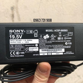 [Mã ELHA9 giảm 15% đơn 50K] Adapter nguồn tivi SONY 19.5v 3.08A bản gốc