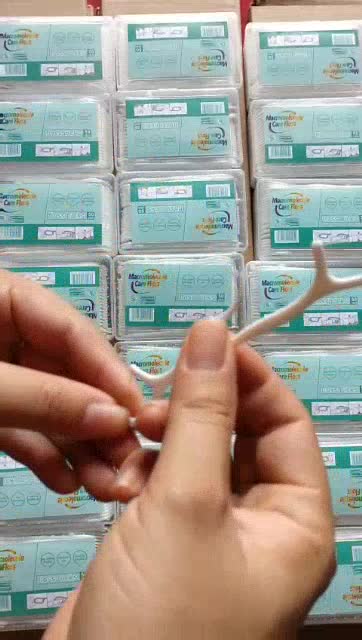 Tăm Chỉ Nha Khoa FLOSS PICKS Tiệt Trùng Sợi Chỉ Mảnh | BigBuy360 - bigbuy360.vn
