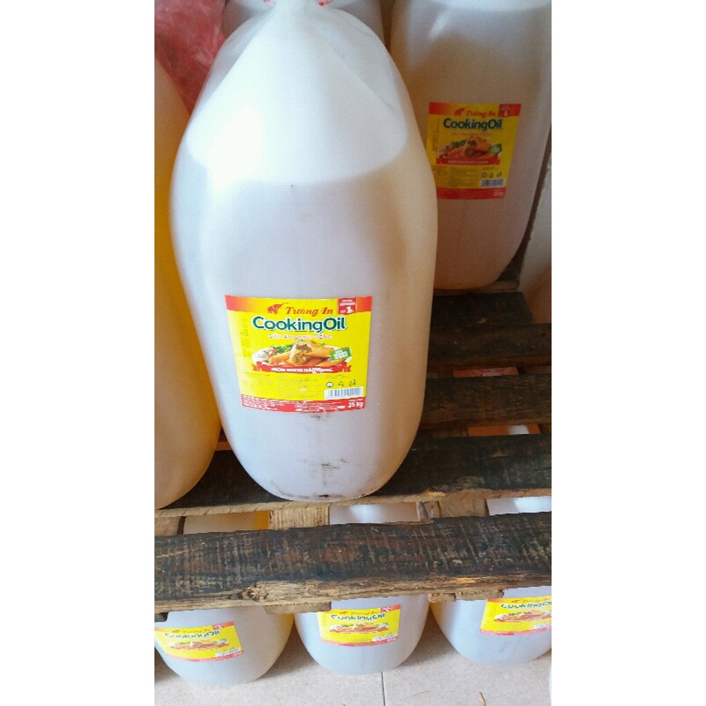 Dầu can Tường An - cooking oil 25kg