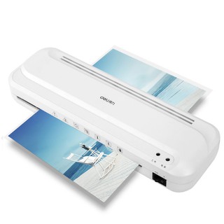 Máy ép plastic Deli khổ a4 ép ảnh giấy tờ , flashcards, văn phòng