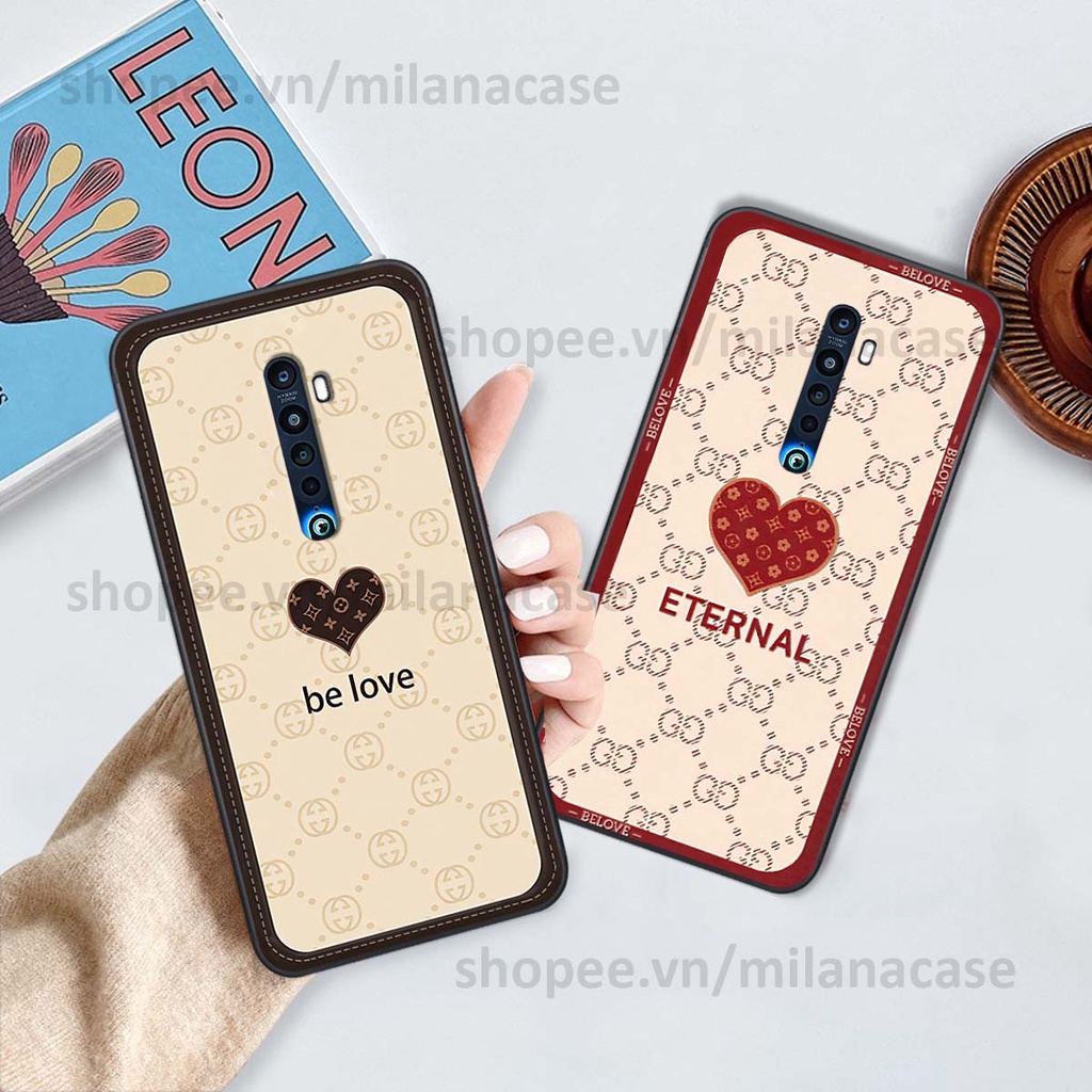 Ốp Oppo Reno 2f / Reno2 F hình trái tim be love tình yêu siêu đẹp, cá tính, thời trang