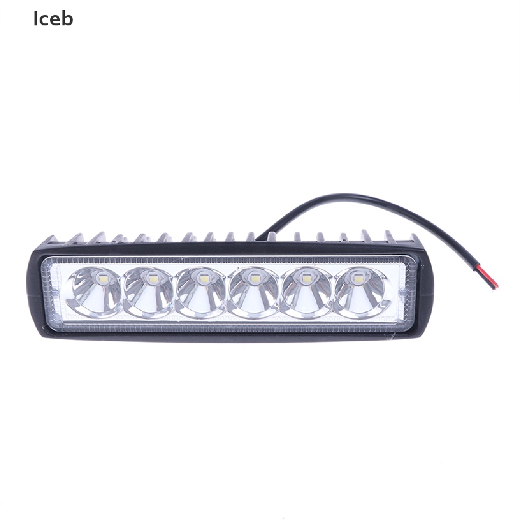 Thanh Đèn Trợ Sáng Ic 6inch 18W 6LED Đa Năng Dành Cho Ô Tô
