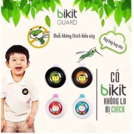 💖💖Kẹp Chống Muỗi Thiên Nhiên Bikit Guard Hàn Quốc Cho Bé