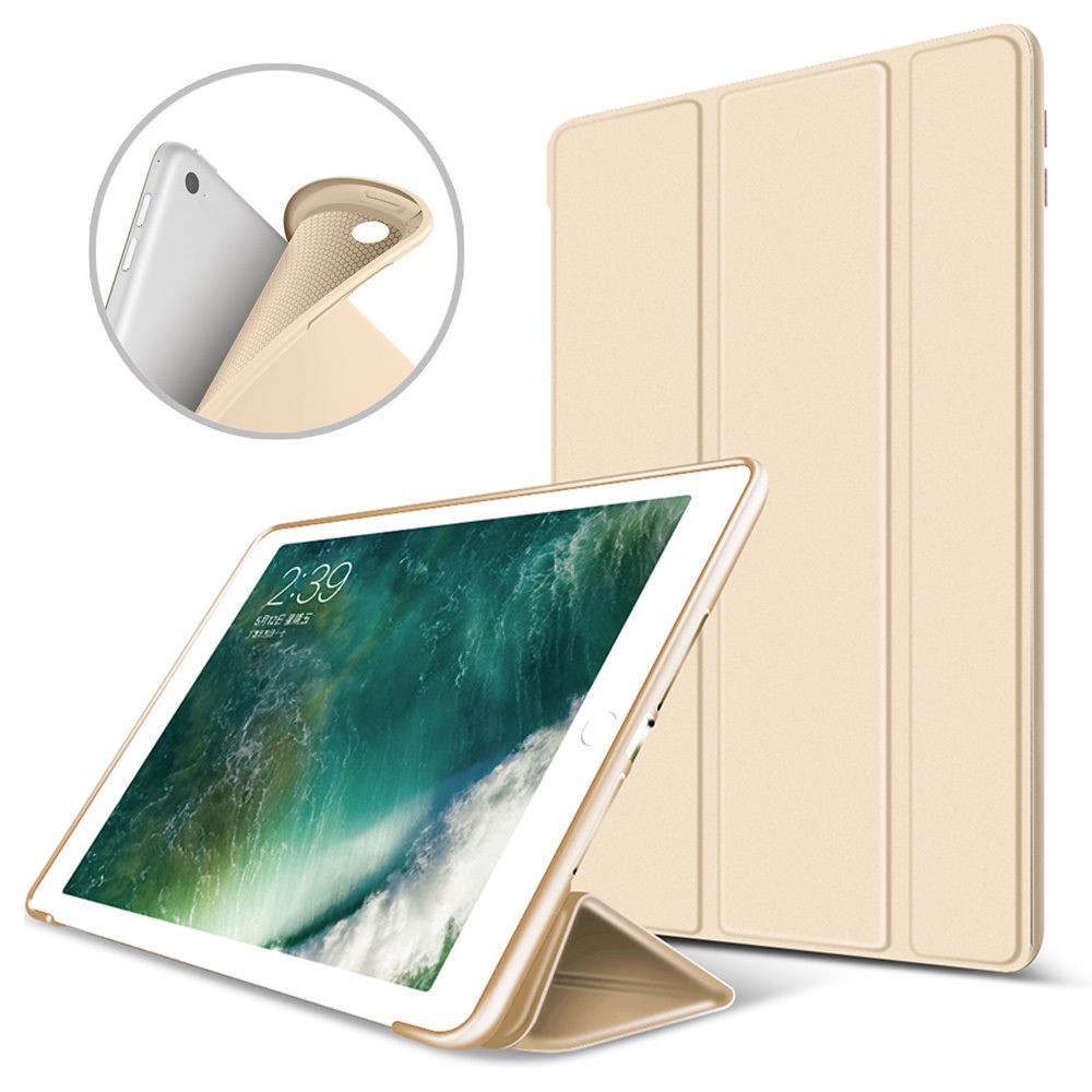 Bao Da Cao Cấp Dành Cho Ipad 11 Inch/ Air 3 10.5 inch/ Mini 5 - Tự Động Tắt Mở - Ốp Dẻo Silicone Mềm Mại