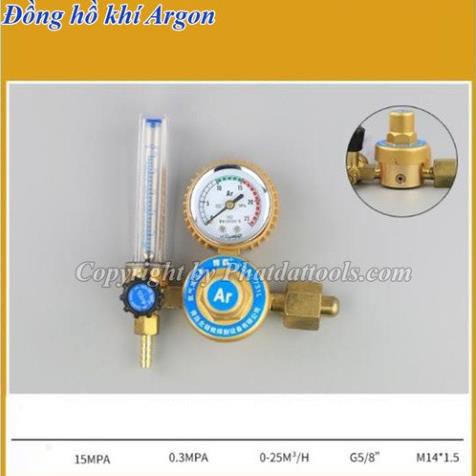 Đồng hồ khí Argon sử dụng cho máy hàn TIG