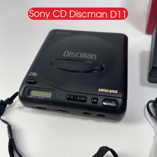 Máy nghe nhạc CD Sony Walkman D-11 - Hàng chính hãng Like new - Made in Japan | Music Club