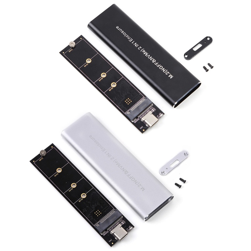Ổ Cứng Ngoài Bonjour M.2 Usb 3.0 Type C Cho Sata Nvme Laptop Điện Thoại