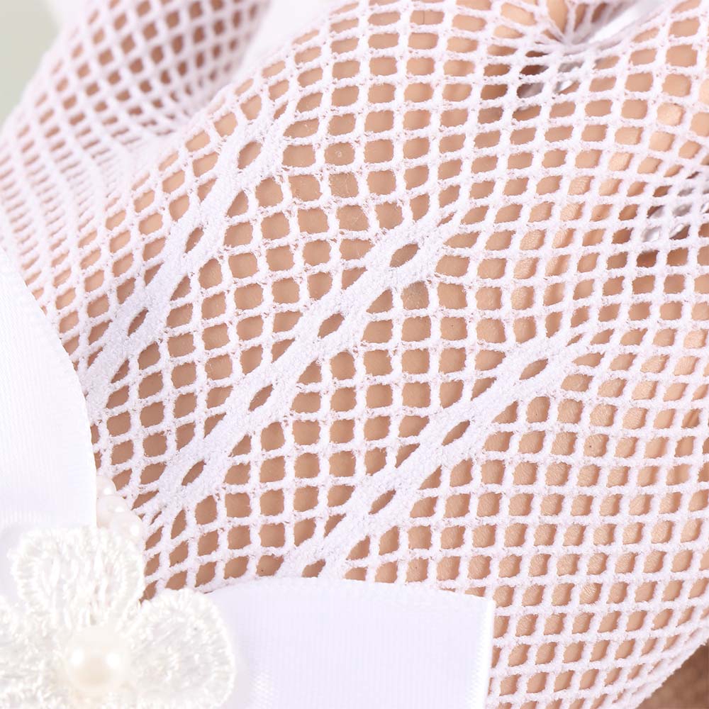 Găng tay ren lưới trang trí đám cưới