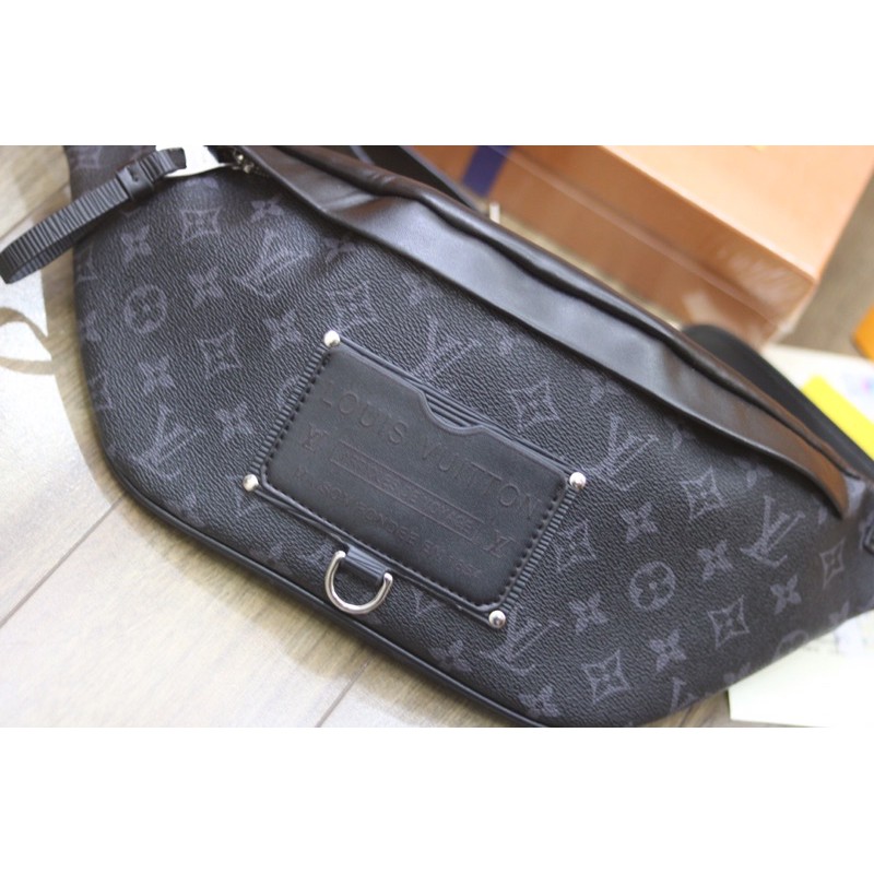 Túi bao tử đeo chéo nam Lock beltbag hoạ tiết monogram hàng cao cấp fullbox có hộp