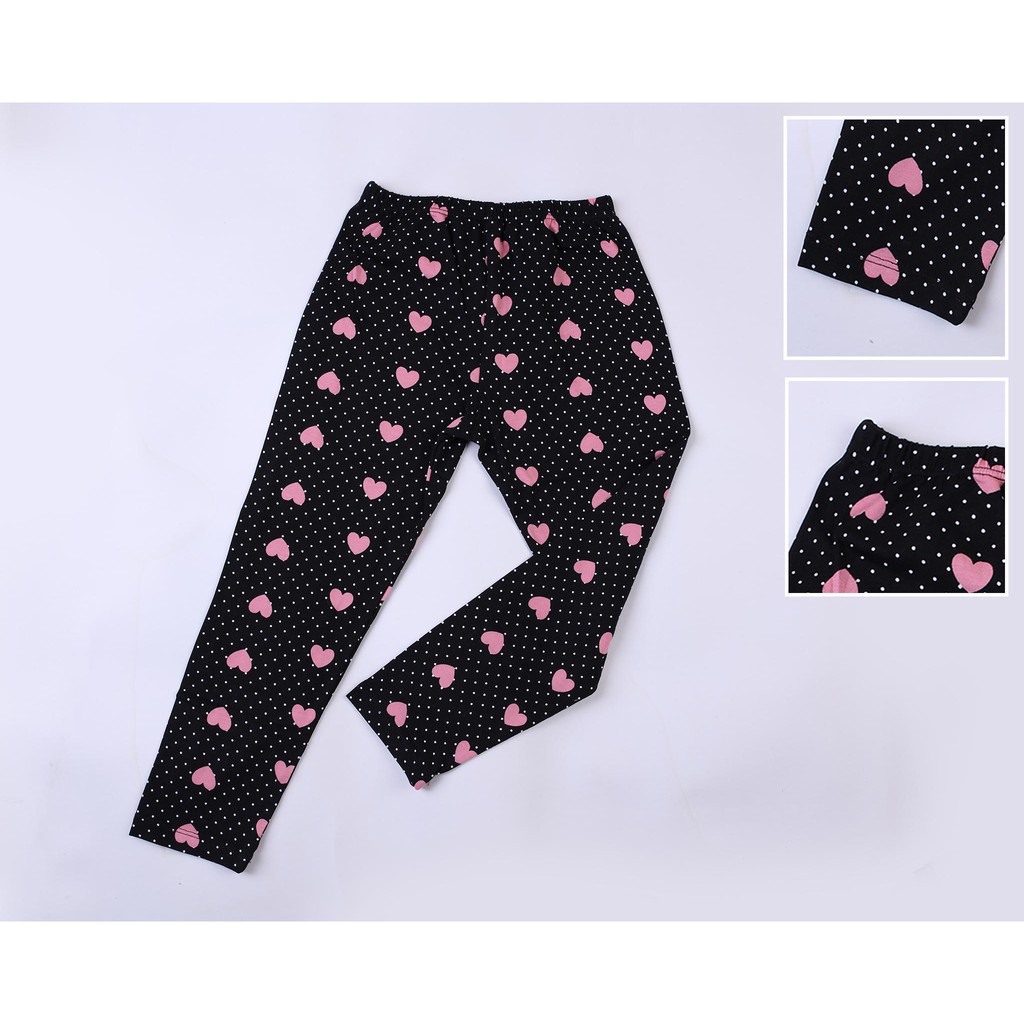 Quần cotton thu đông legging dài bé gái size 9-14T, cho bé từ 22-32kg. Chất cotton 4 chiều đẹp, đanh tay, dày dặn