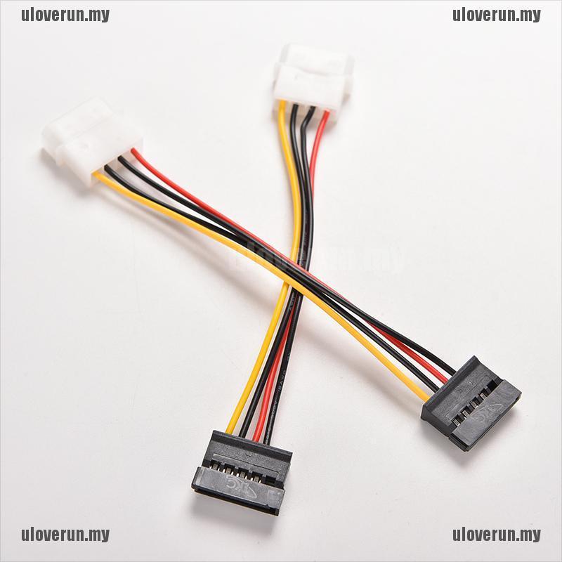 1 Cái Giắc Chuyển Đổi Ide Molex Sang 15-pin Serial Ata Sata