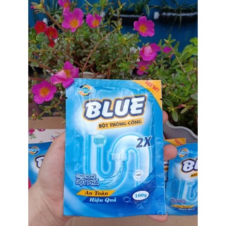 Bột thông cống blue 100g dạng gói