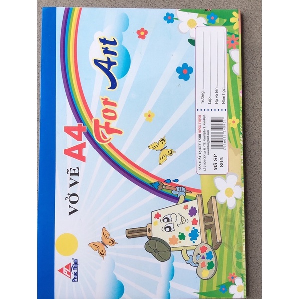 Vở vẽ A4 Phúc Thịnh