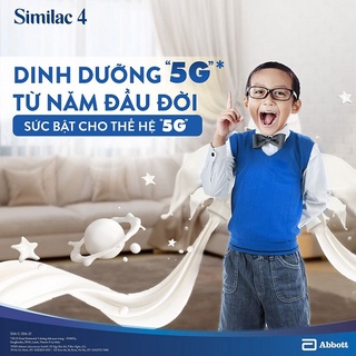 ( Mới ) Sữa bột Similac 4 IQ HMO lon 900g