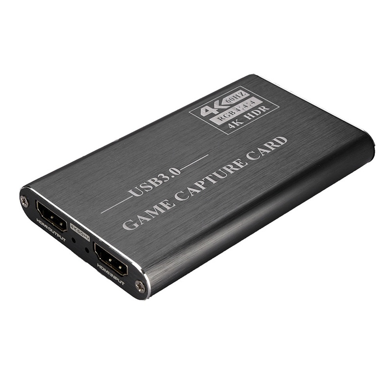 4K HDMI to USB 3.0 1080P Video Capture Card for OBS Game (Gray)